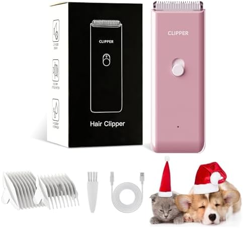 Home Specialist Canine Pet Grooming Package Dog Clipper Low Sound USB Chargeable for Canine Pussy-cat