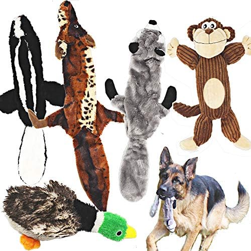 Jalousie 5 Load Canine Squeaky Toys 3 no Packing Plaything and also 2 Deluxe along with Packing for Little Tool Sizable Canine Family Pets (5 Load)