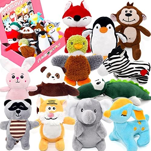SHARLOVY Pet Dog Squeaky Toys, Stuffed Pet Young Puppy Toys, Lovely Chew Toys for Pet Dog Teething Toys, Dog Toys for Small to Tool Canine, Soft Pet Dog Toys, Plush Pet Dog Plaything Load 12 in Present Package