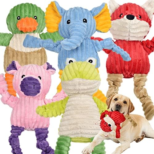5 Package Challenging Pet Dog Toys Stuffed Squeaky Pet Dog Toys Selection Plush Creature Pet Dog Plaything Worth Package Puppy Dog Family Pet Pet Dog Toys for Little Tool Sizable Pets