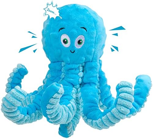 Squeaky Canine Toys Octopus-Tug of Battle Canine Plush Plaything for Huge Type Interactive Stuffed Canine Chew Toys for Puppies Small and also Huge Pets Qualifying and also Lessen Monotony