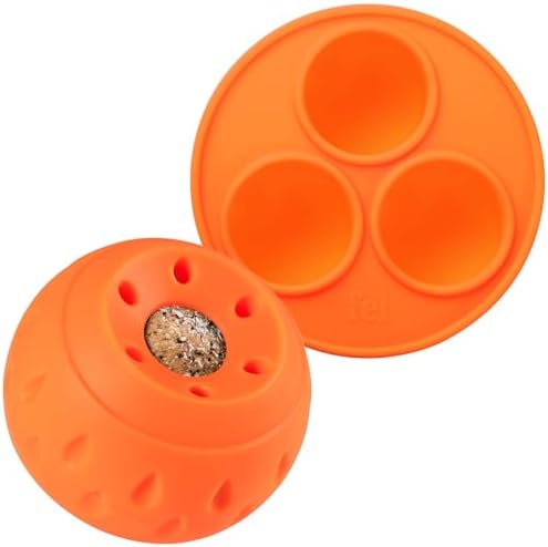 Pet Plaything Pupsicle for Canine, Freezable Fillable Rubber Pet Chew Toys along with Plastic Manage Holder, Pet Licking Plaything Popsicle Pet Plaything for Canine Huge, Active Pet Problem Play Plaything Prepare – Orange