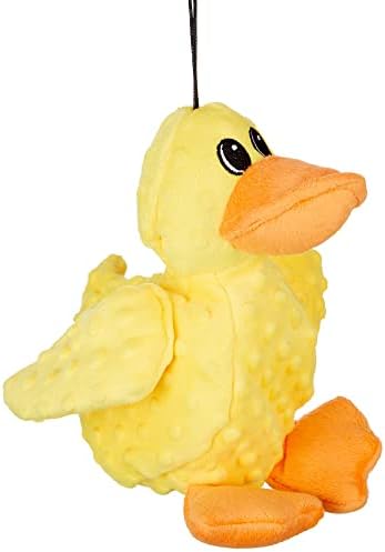 Sqeaky Plush Long Lasting Canine Toys along with Multi-Colour, Dotty Pals for Canine through Petlou (12 In Dotty Pals Duck)
