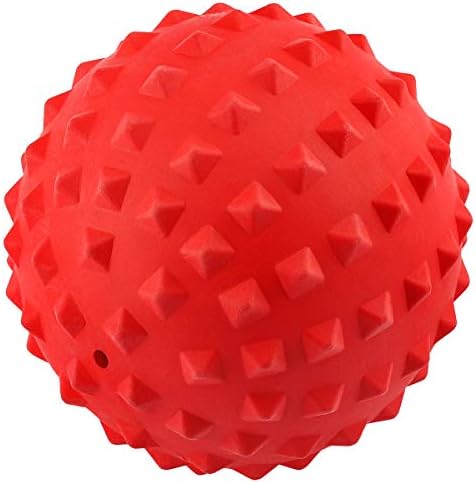 RHL Pet Dog Squeaky Toys for Aggressive chewers Sizable Type Balls Interactive Pet Dog Round Plaything Virtually Imperishable Sturdy Heavy Duty Stick for Tool Small Canine Young Puppy Chew Toys along with Safe Organic Rubber