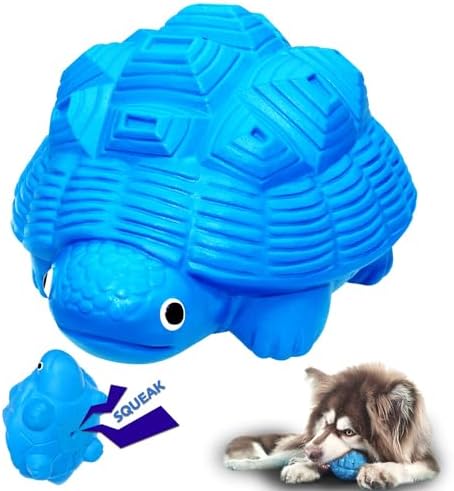 YILAKO Canine Squeaky Chew Toys – Indestructible & Hard for Aggressive Chewers, Resilient Plaything for All Types, Eat Toys to Always Keep Them Busy