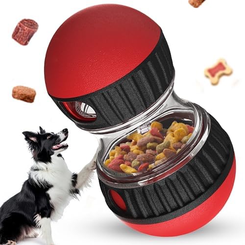 Enriched Pet Dog Delight Accessory Toy-Premium Delight Dispensing Pet Dog Toys- Challenge Farmer Pet Dog along with Flexible Food Items Accessory Suitable for Interactive Small and also Big Canines