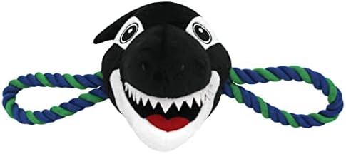 Pets First NHL Vancouver Canucks Pet Plaything for Canine & Cats. Attractive & Enjoyable Confront With Heavy-Duty Ropes. 7″ Chewy Anime Dabble Inner Squeaker