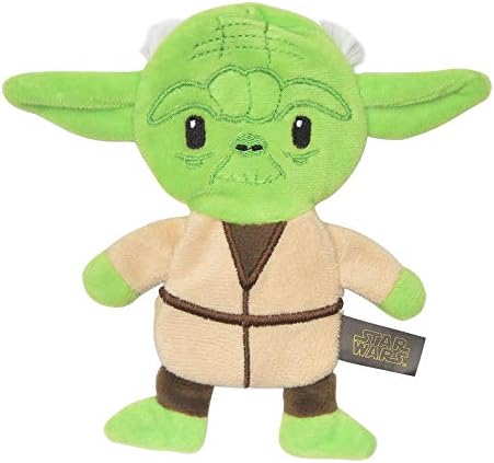 Celebrity Wars for Pets Canine Plaything Yoda 9 In Plush Flattie Canine Plaything|Channel Yoda Canine Plaything for All Canines as well as Daily Play to Include In Canine Plaything Can|Apartment Canine Plaything Stuffingless Canine Plaything for Pets