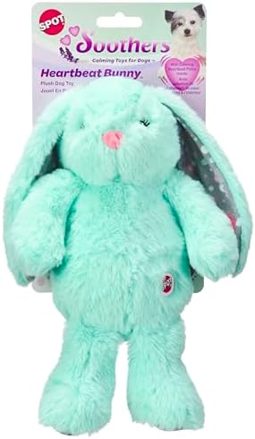 Blemish Soothers Heart Beat Rabbit- Comforting Plaything for Pet Dogs along with Heart Beat Rhythm, Splitting Up Anxiousness Alleviation and also Behavioral Instruction Assistance for New Puppy Calming, 12in