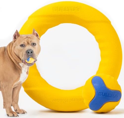 Eat Band & Fetch Sphere Combination for Aggressive Chewers|Strong, Ultra-Durable All-natural Rubber, Hard Canine Toys for Tool to Big Types