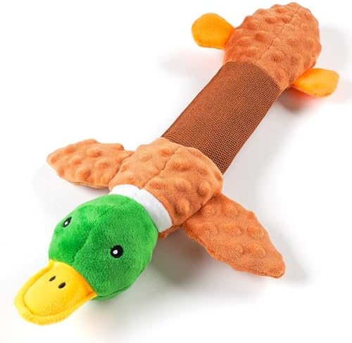 Sedioso Add-on Sizable Canine Plaything, Tough Canine Plaything for Sizable Species, twenty In Contest Of Strength Canine Interactive Plaything, Stuffed Pet Canine Chew Dabble Crinkle Newspaper for Small, Center as well as Big Canine( Duck)