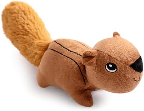 Hollypet Canine Toys – Squeaky Canine Toys, Plush Canine Toys, Stuffed Canine Toys, Canine Toys for Huge Pets, Heavy Duty Canine Toys, Charming Pup Toys, Canine Chew Toys for Small, Tool, Huge Species Pets, Squirrel